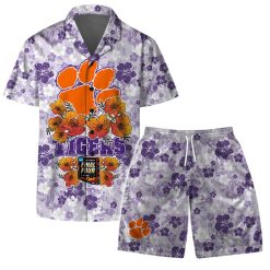 Clemson Tigers NCAA Final Four 2024 Hawaiian Set