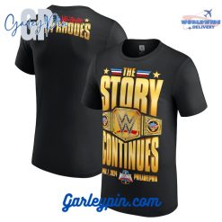 Cody Rhodes WrestleMania 40 Champion The Story Continues TShirt