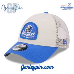 Dallas Mavericks New Era Khaki Blue Hat