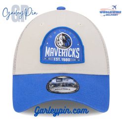 Dallas Mavericks New Era Khaki Blue Hat