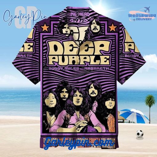 Deep Purple Buddy Miles Hawaiian Shirt