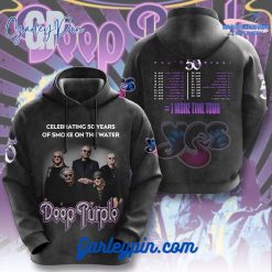 Deep Purple Celebrating 50 Years Of Smoke On The Water Hoodie