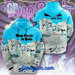 Deep Purple In Rock 2024 Tour Celebrating 50 Years Hoodie