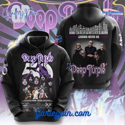 Deep Purple Legends Never Die Hoodie