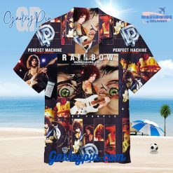 Deep Purple Rainbow Hawaiian Shirt