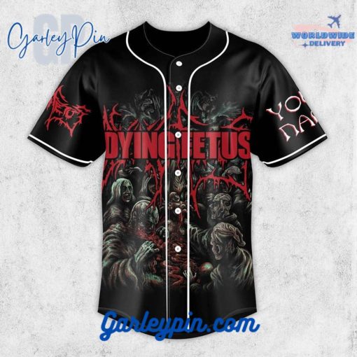 Dying Fetus Custom Name Baseball Jersey