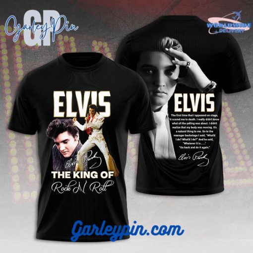 Elvis Presley The King Of Rock N Roll T-Shirt