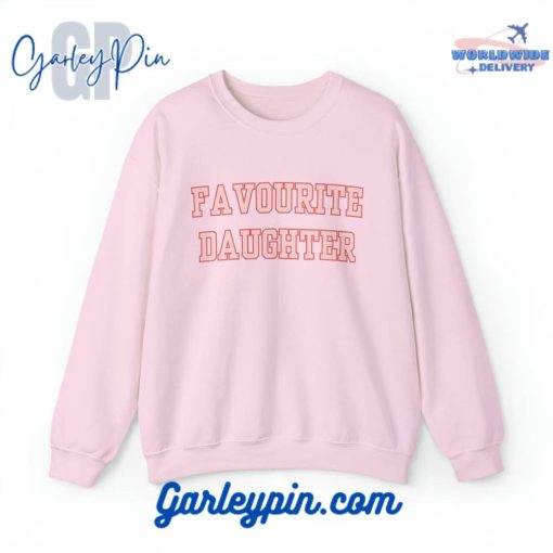 Favourite Daughter Light Pink Sweatshirt