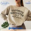 Favourite Daughter Since Birth Sport Grey Sweatshirt