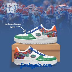 Florida Gators NCAA Custom Name Nike Air Force 1 Sneaker