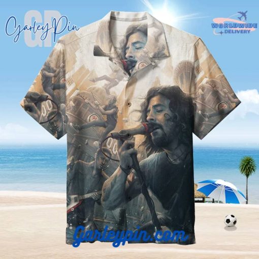 Foo Fighters Universal Hawaiian Shirt