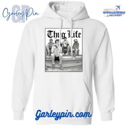 Golden Girls Thug Life White Hoodie