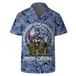 Gonzaga Bulldogs Welcome To NCAA Pattern Hawaiian Set