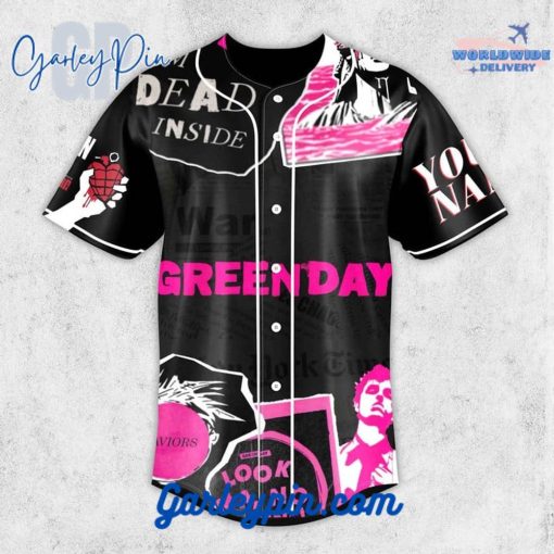 Green Day The Saviors Tour Baseball Jersey