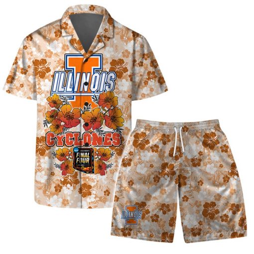 Illinois Fighting Illini NCAA Final Four 2024 Hawaiian Set