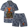 Iowa State Cyclones NCAA Aloha Tiki Pattern Hawaiian Set