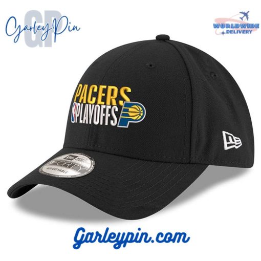 Indiana Pacers New Era 2024 NBA Black Classic Cap