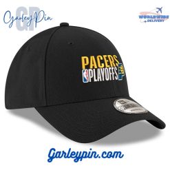 Indiana Pacers New Era 2024 NBA Black Classic Cap