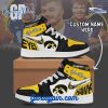 Kansas Jayhawks NCAA Custom Name Air Jordan 1 Sneaker