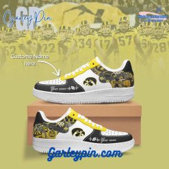 Iowa Hawkeyes NCAA Custom Name Nike Air Force 1 Sneaker