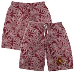 Iowa State Cyclones Welcome To NCAA Pattern Hawaiian Set