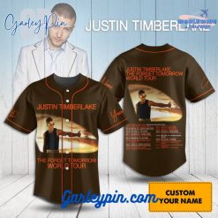 Justin Timberlake The Forget Tomorrow World Tour Baseball Jersey
