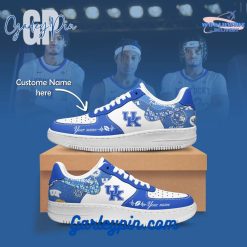 Kentucky Wildcats NCAA Custom Name Nike Air Force 1 Sneaker