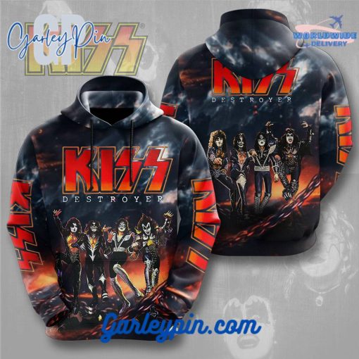 Kiss Band Destroyer Hoodie