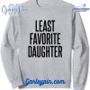 Im The Favourite Daughter Heather Grey Sweatshirt