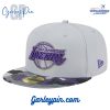 Los Angeles Lakers New Era Seeing Diamonds A-Frame Snapback Hat