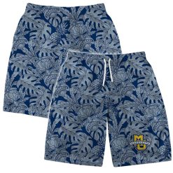 Marquette Golden Eagles Welcome To NCAA Pattern Hawaiian Set