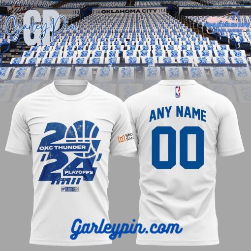 NBA Oklahoma City Thunder 2024 Playoffs T-Shirt