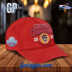 NC State Wolfpack Basketball 2024 ACC Tournament Champions Red Cap