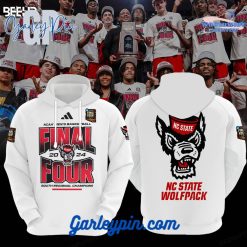 NC State Wolfpack Basketball 2024 March Madness Final Four Hoodie