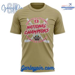 NCAA Denver Hockey Champions 2024 Brown Shirt