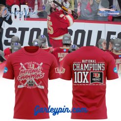 NCAA Denver Hockey Champions 2024 Red Shirt