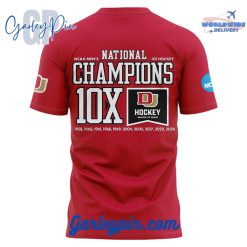 NCAA Denver Hockey Champions 2024 Red Shirt