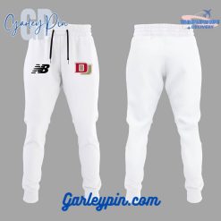 NCAA Denver Hockey Champions 2024 White Combo Hoodie Pants Cap