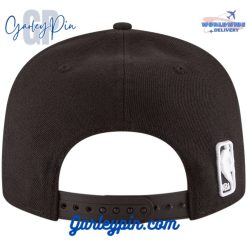 New York Knicks New Era Black Snapback Hat