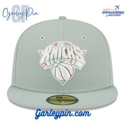 New York Knicks New Era Springtime Camo Green Hat