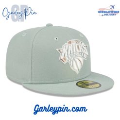 New York Knicks New Era Springtime Camo Green Hat