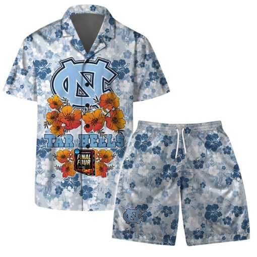 North Carolina Tar Heels NCAA Final Four 2024 Hawaiian Set