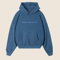 Nude Project Boxy Blue Hoodie