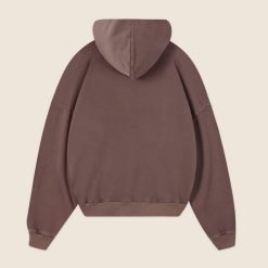 Nude Project Boxy Washed Brown Hoodie