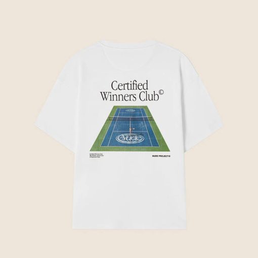Nude Project Certified Winners Club Tennis White T-Shirt