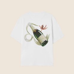 Nude Project Champagne Problems White T-Shirt