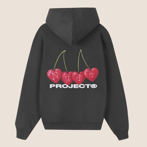 Nude Project Cherry Black Ash Hoodie