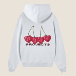 Nude Project Cherry Ice Grey Hoodie