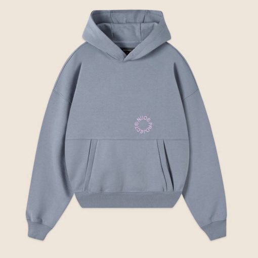 Nude Project Kory Boxy Grey Hoodie