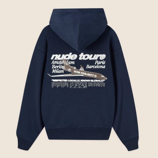 Nude Project Nude Tour Navy Hoodie